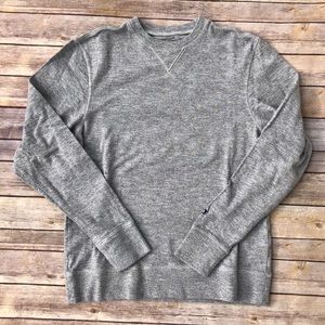 North Face Gray Crew Neck Long Sleeve Pullover Sweatshirt XL